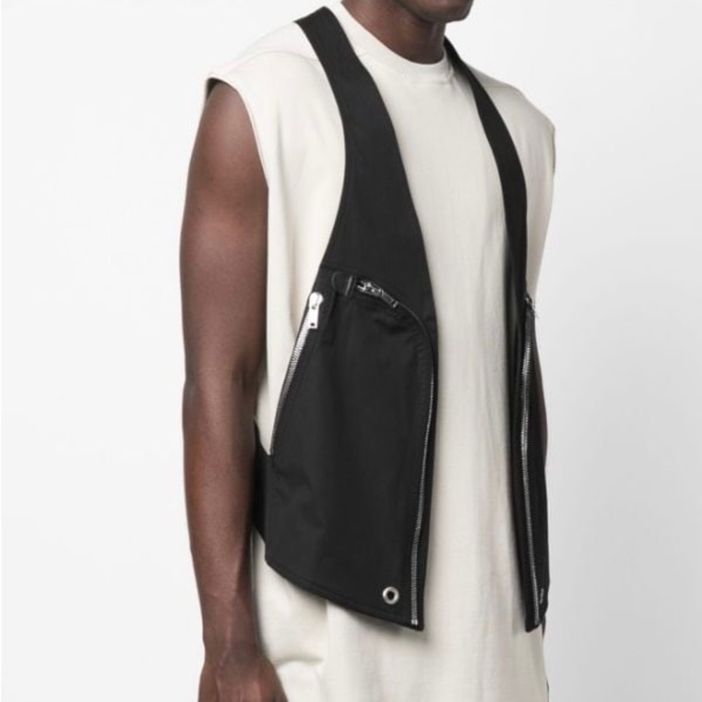 Auth Rick Owens Bauhaus Vest bag